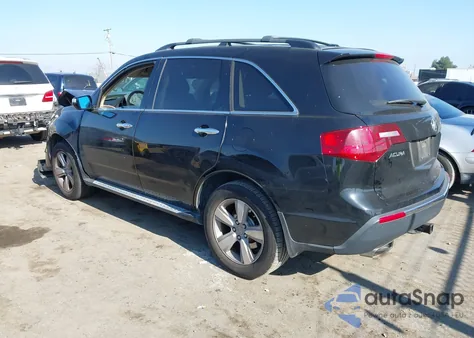 2010 Acura Mdx z USA, uszkodzony, nr VIN 2HNYD2H26AH522857